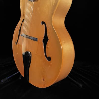 1993 Benedetto Knotty Pine Special 17" Archtop - One of a Kind Collector's Instrument image 4