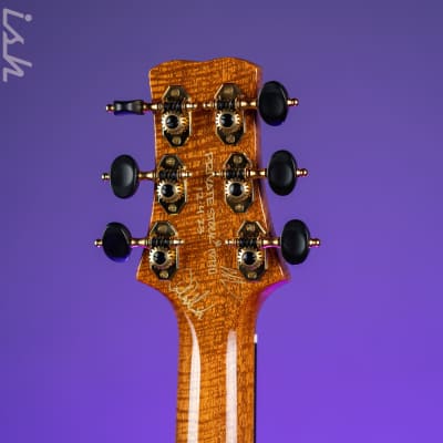 PRS Private Stock Angelus Cutaway Cedar Top Exotic Ebony Back Acoustic Guitar image 14