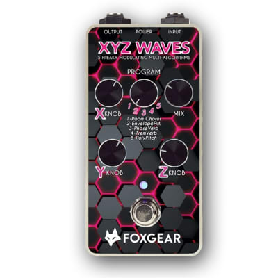 Foxgear Xyz Waves   Pedale Modulazione Per Strumento for sale