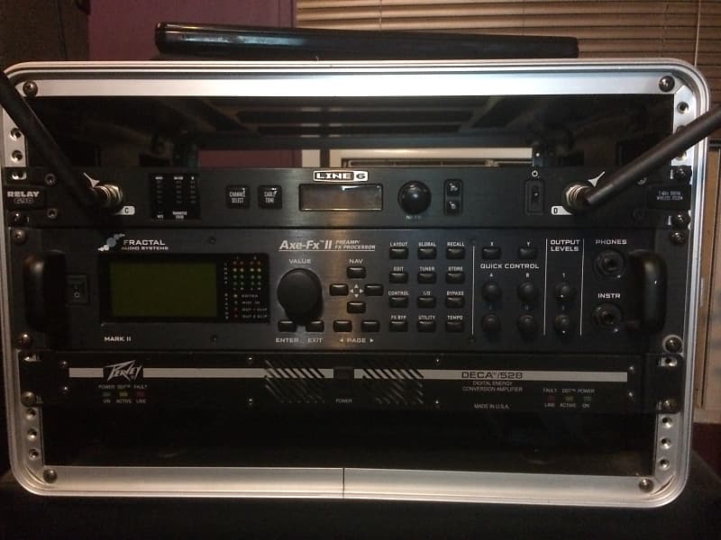 Fractal Audio Axe FX II (markII) with MFC101 foot controller Reverb