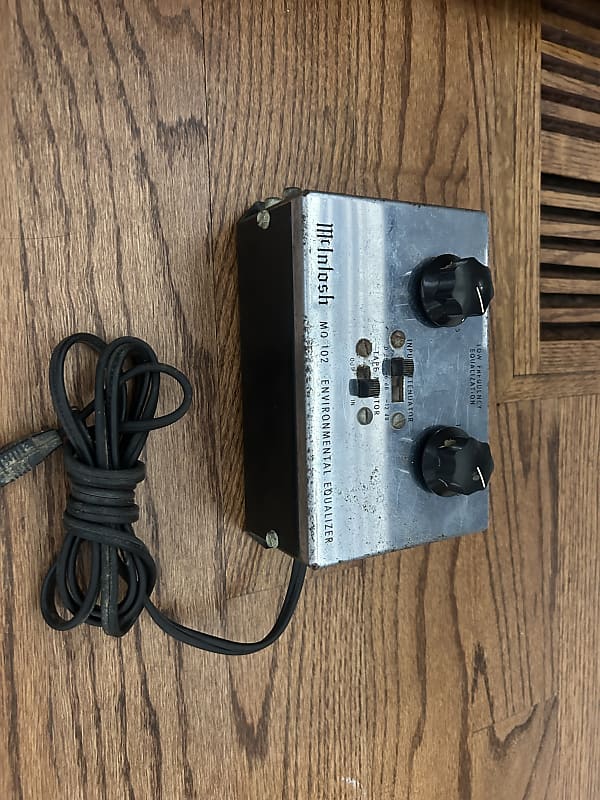 McIntosh MQ102 Environmental Equalizer 1970 - 1978 - Chrome  			