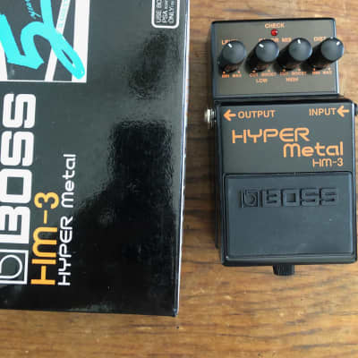 Boss HM-3 Hyper Metal Distortion Pedal | Reverb