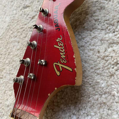 Fender Jaguar 1966 Candy Apple Red image 12