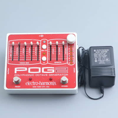 Electro-Harmonix Pog 2 Polyphonic Octave Generator Guitar Effects 