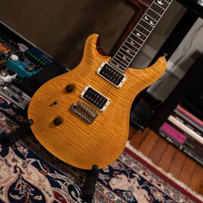 PRS Custom 24 Left Handed - 2015 30th Anniversary - 10 Top - Rare - Honey - Lefty - Great Condition image 1