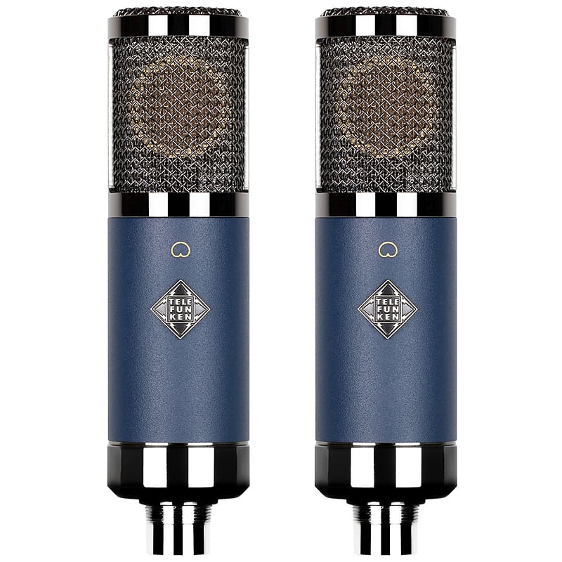 Telefunken TF11 Large Diaphragm Cardioid Condenser Microphone Stereo Pair image 2