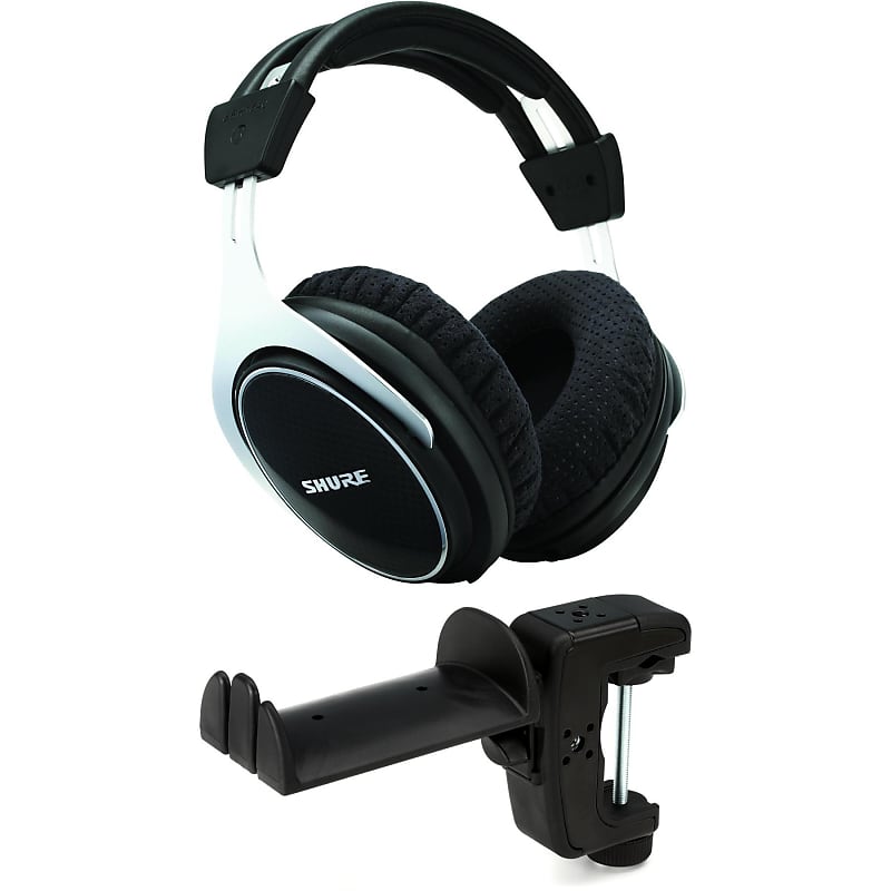 Shure SRH1540 Closed-back Mastering Studio Headphones with Headphone Holder