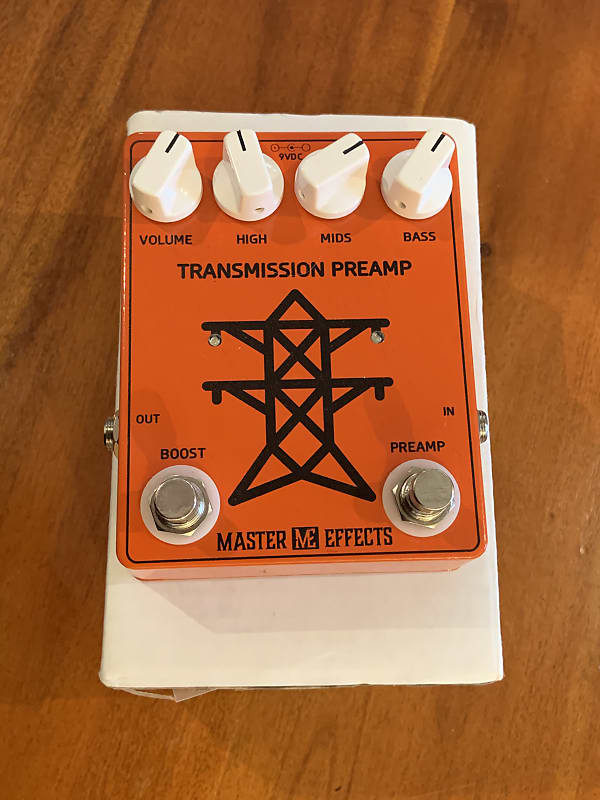 Master Effects Transmission Bass Preamp Reverb UK