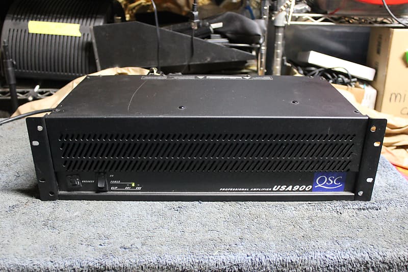 QSC USA 900/ Rack Mount Power Amp | Reverb