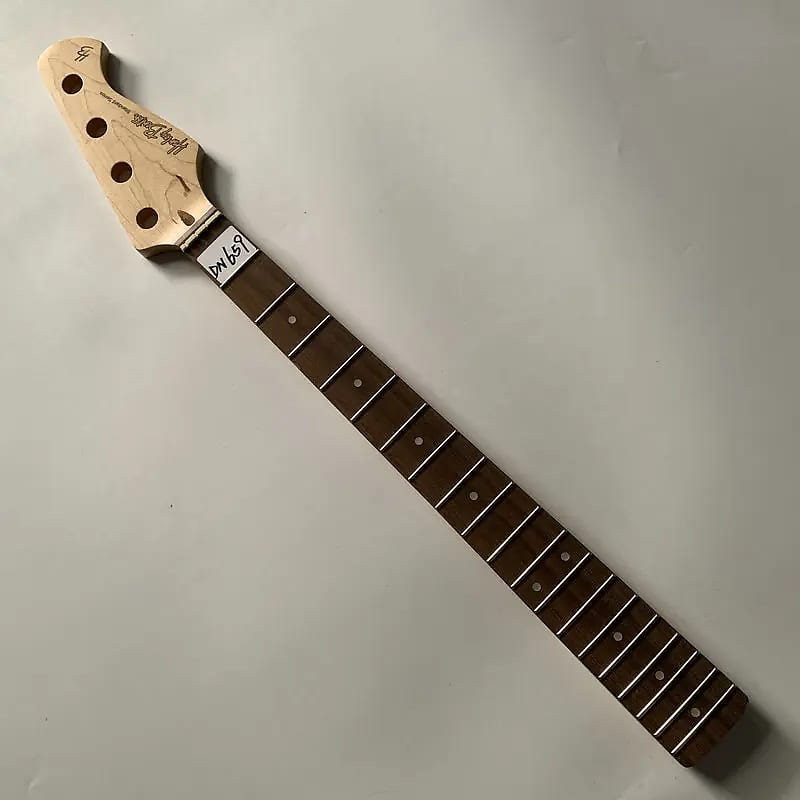 Harley Benton Short Scales Maple 4 String Bass Neck, 19 Frets Reverb
