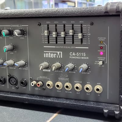 inter-M CA-5115 5-input Mono Powered Mixer image 3