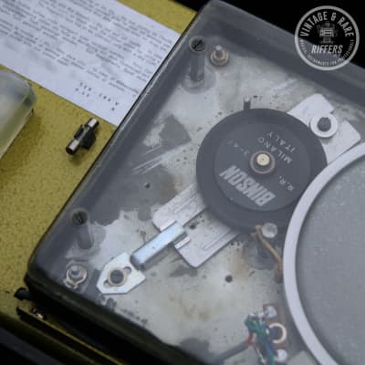 (Video) *Serviced* c.1966 Binson Echorec 2 Model T7E | Vintage Analog Echo Delay Decay Swell Repeat Reverb Unit | Gold Mod T7E Made in Italy image 9