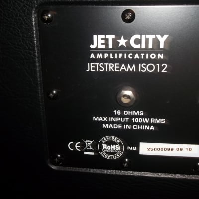 Jet City jetstream iso12 cabinet 2010's - Black / Blue Vinyl image 4