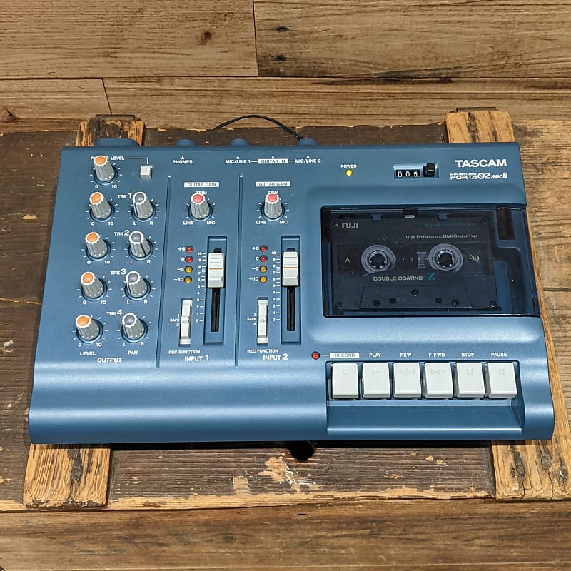 TASCAM Porta 02 mkII Ministudio 4-Track Cassette Recorder