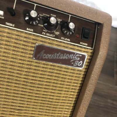 Fender Acoustasonic 30 DSP 2-Channel 30-Watt 1x8" Acoustic Guitar Amp with Onboard Effects image 2