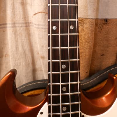 Gibson Melody Maker Bass 1968 - Sparkling Burgundy Metallic image 6