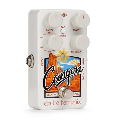 Electro-Harmonix Canyon Delay and Looper Guitar Effects Pedal image 2