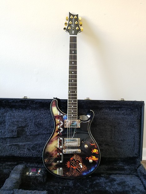 Paul Reed Smith SE Custom 22 Budwieser 2003 with Postal Monkey hard case |  Reverb