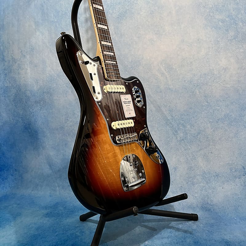 2022 Fender Japan Traditional II Late 60s Jaguar 3 Tone Sunburst Made in  Japan MIJ