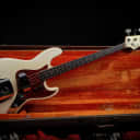 1961 Fender Jazz Bass "Olympic White" w/ Matching Headstock