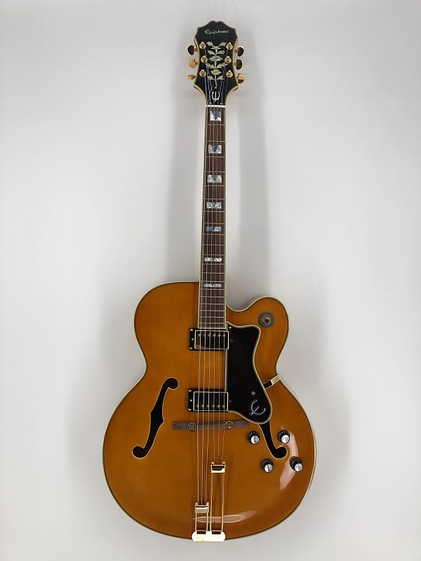 Epiphone Broadway Vintage Naturalエピフォン Epiphone Broadway Hollowbody Electric Guitar - Vintage