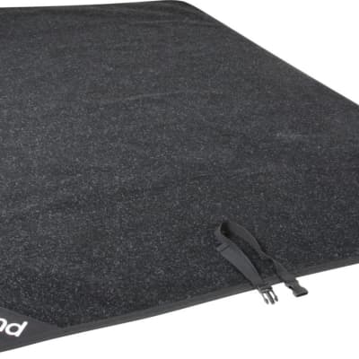 Roland TDM-25 V-Drum 77" x 63" Drum Rug, Charcoal