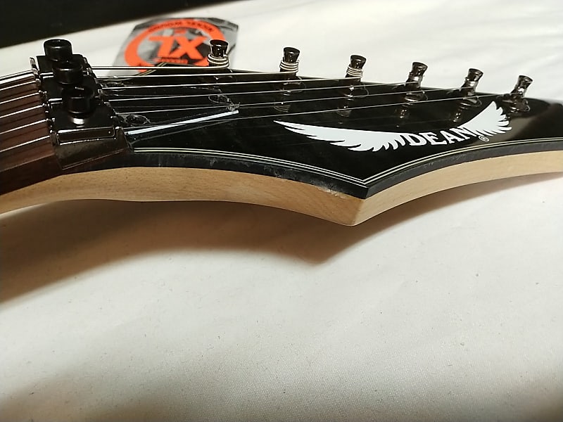 DEAN CUSTOM 350 FloydRose Trans Black 現状 DEAN CUSTOM 350 FloydRose Trans Black 現状 DEAN CUSTOM 350