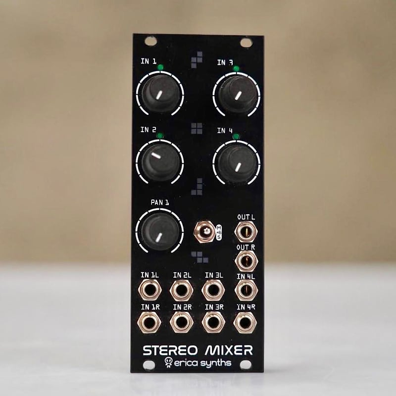Erica Synths Drum Stereo Mixer