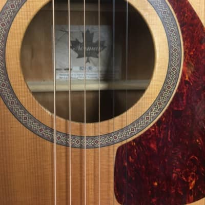 Norman B20 electro acoustic guitar, Canadian made image 5