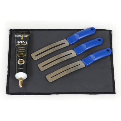 Music Nomad MN124 Frine Fret 5pc Guitar Polishing Kit image 5