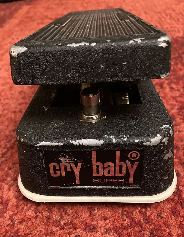 Jen Vintage Wah Cry Baby Super with original Red Fasel