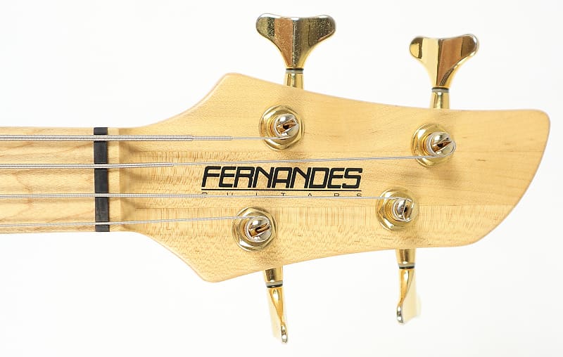 1990's Fernandes Japan APB-4 Ash Active Electric Bass Guitar