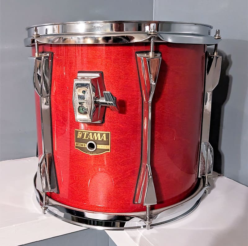 Tama Artstar II 11x12 Tom. Maple Shell Cherry Wine Lacquer. Reverb