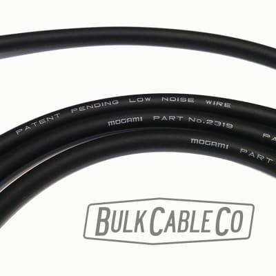 Mogami W2319 Guitar & Pedal Board FX Cable - 8 FT Lengths - Bulk 2319 Pedalboard Effects Patch Cord