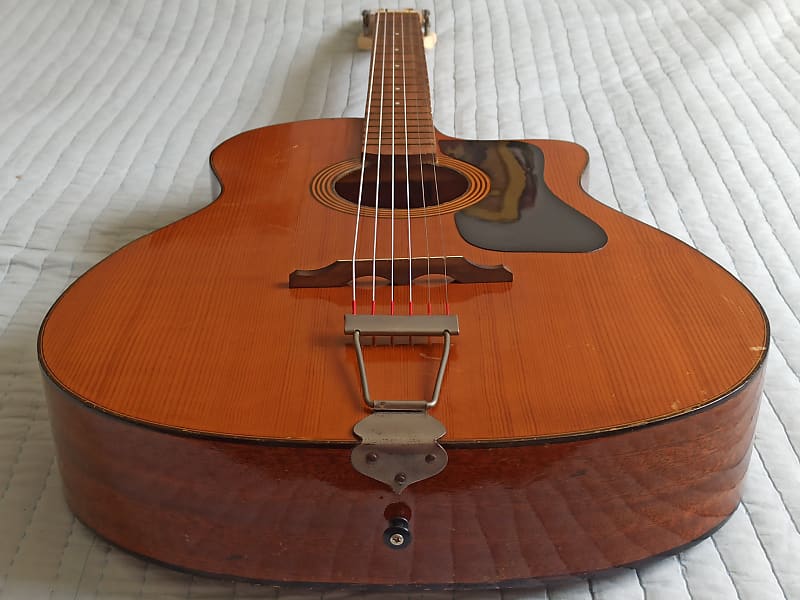 Vintage Di Mauro / Paul Beuscher (?) Manouche / Gypsy Jazz Guitar Round Hole / Petite Bouche from the 60s? Video Added. image 1