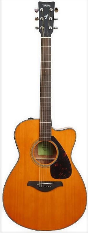 Yamaha FSX800C Concert Size Solid Sitka Spruce Top Acoustic | Reverb