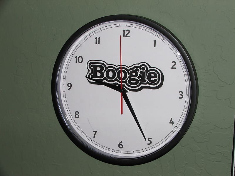 Mesa Boogie Studio Package...(1) 10" wall clock & (2) Studio Reverb