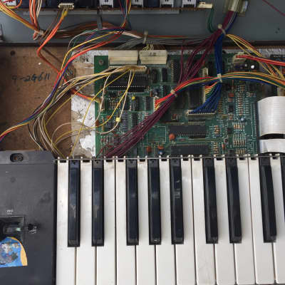 Korg Poly-61 power up but needs full service repair check VIDEO image 12