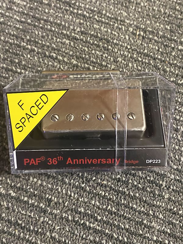 DiMarzio DP223 PAF 36th Anniversary Bridge Humbucker Raw | Reverb