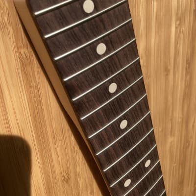 Warmoth Stratocaster Maple Neck - Dark Indian Rosewood Fingerboard image 2