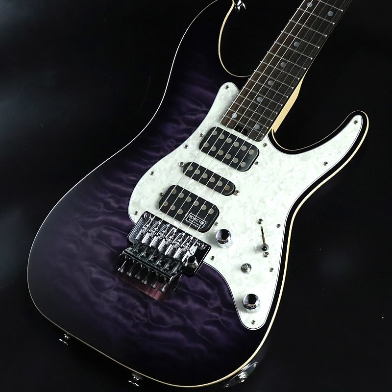 Schecter SD-DX-24-AS Purple Sunburst - Shipping Included*