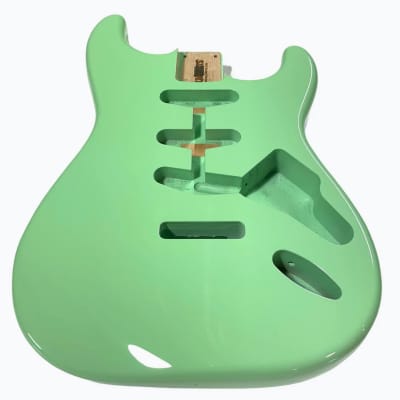 Allparts SBF-SFG Sea Foam Green Finished Replacement Body for Stratocaster® image 3