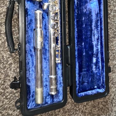 Selmer model 1206 usa made Flute w/Original Hard case Silver-Plated image 6
