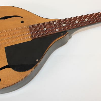 Vintage Strad-O-Lin Style A Mandolin • Dark Green Lacquer • Player for sale