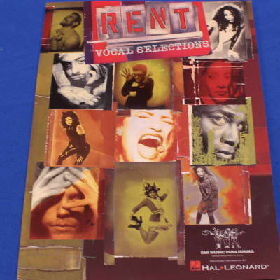 Hal Leonard Rent Vocal Selections Songbook Piano Guitar Sheet Music image 1