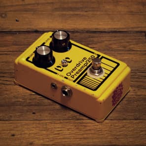 DOD/Analog Man  Overdrive Preamp 250 yellow image 4