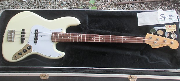 Vintage/Collector 84-87 Fender Squire Jazz Bass E series MIJ 34