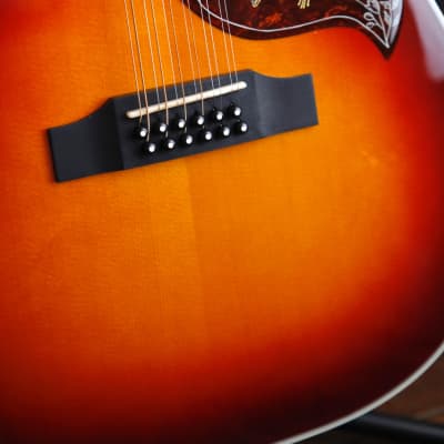 Sigma DM12-SG5 12-String Vintage Cherry Acoustic-Electric Guitar image 7