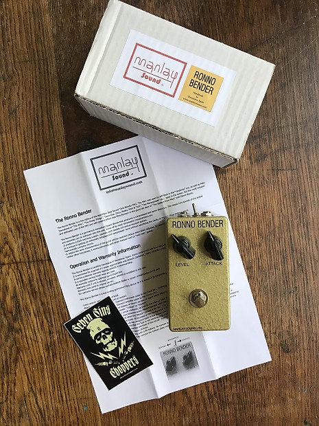 New Manlay Sound Ronno Bender Mick Ronson Mk1 Tone Bender Sola Tone  Boutique Fuzz Pedal