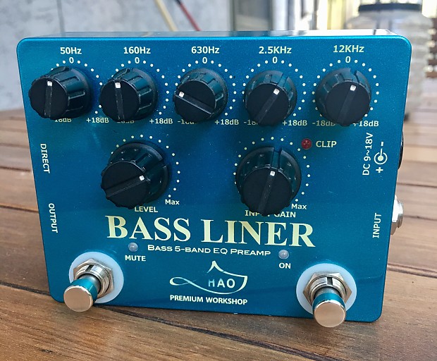 HAO Bass Liner preamp / 5 band EQ